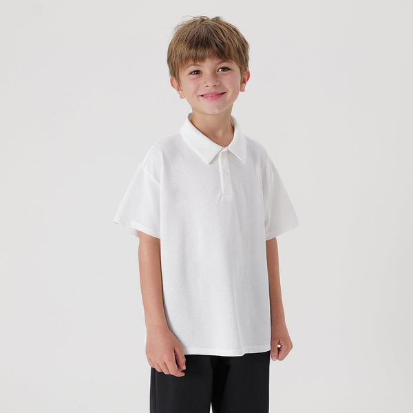 MARC&JANIE Boys Casual Sports Short Sleeve Polo Shirt Kids Tops for Summer 240386 - MARC&JANIE