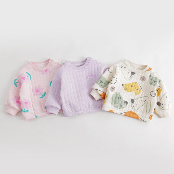MARC&JANIE Boys Girls Printed Sweatshirt Children's Tops for Autumn&Winter 231177 - MARC&JANIE