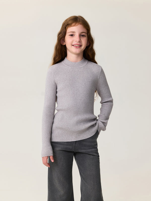 MARC & JANIE Kids Girl Versatile Cozy Wool Knit Sweater 551858