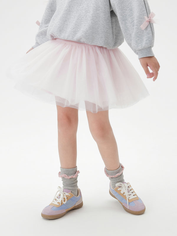 MARC & JANIE Kids Girl Puffy Tiered Tulle Dress Skirt 551662