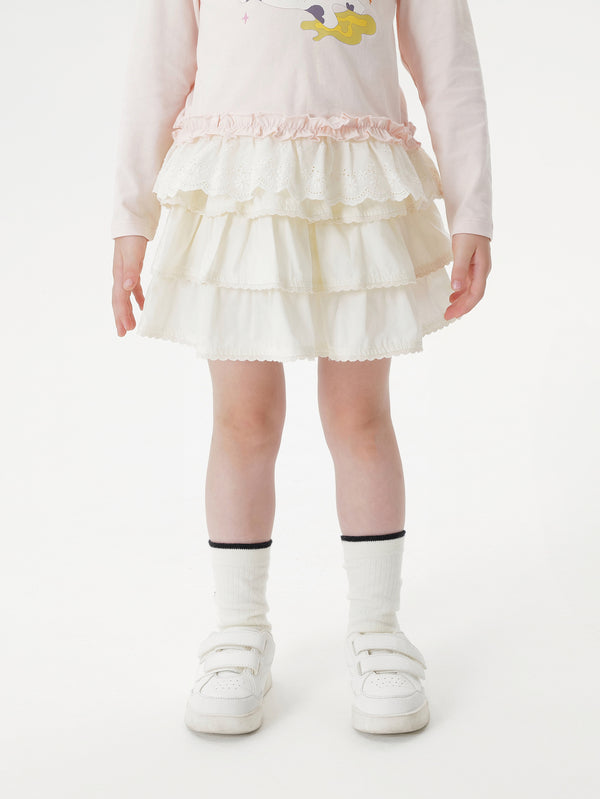 MARC & JANIE Toddler Girl Ruffle Tiered Cotton Dress Skirt 551657