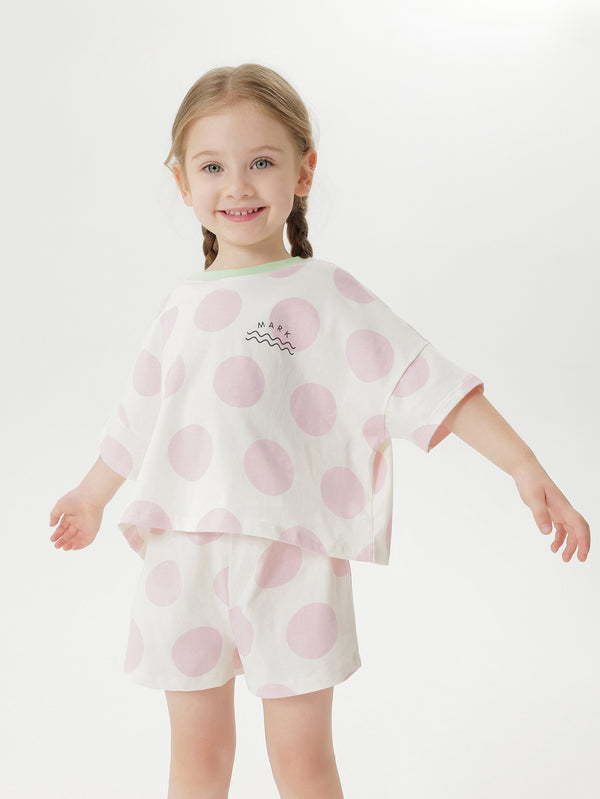 MARC & JANIE Toddler Girl Cooling Rabbit Print T-Shirt Set 550909
