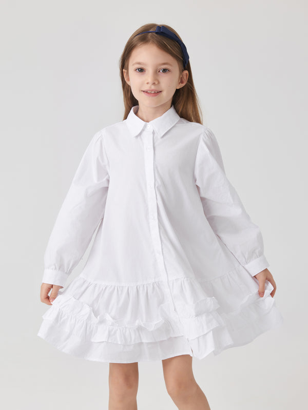MARC & JANIE Toddler Kids Girl Patchwork Lace Dresses 241267