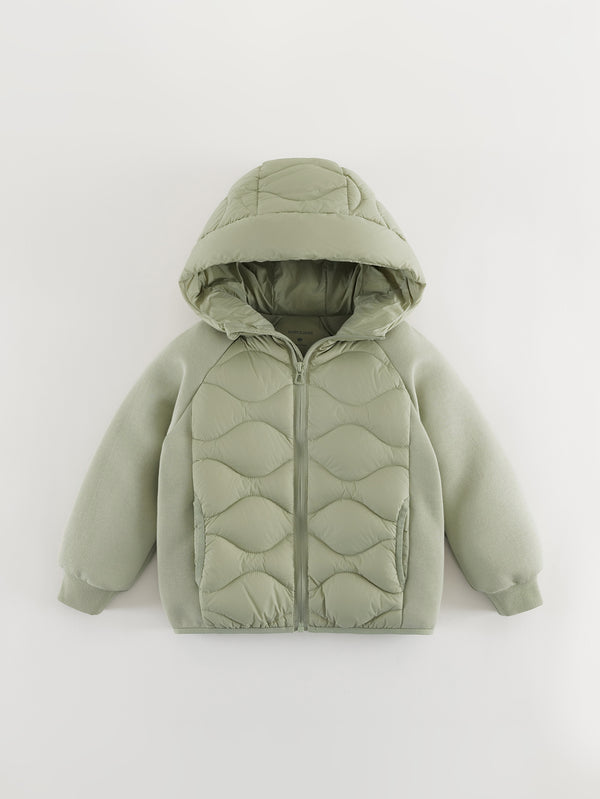 MARC & JANIE Kids Boy Cloud Feel Lightweight Colorblock Down Jacket 551636