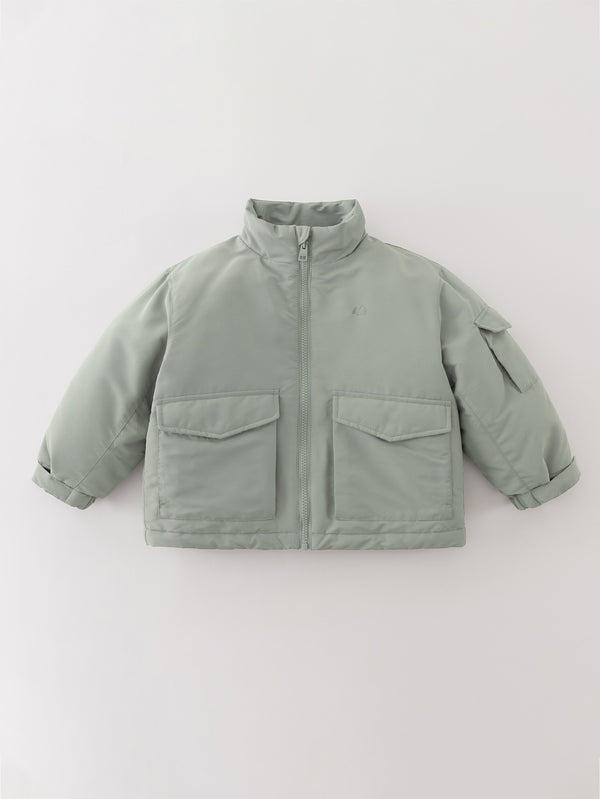 MARC & JANIE Kids Boy Waterproof Quilted Cargo Jacket 551237