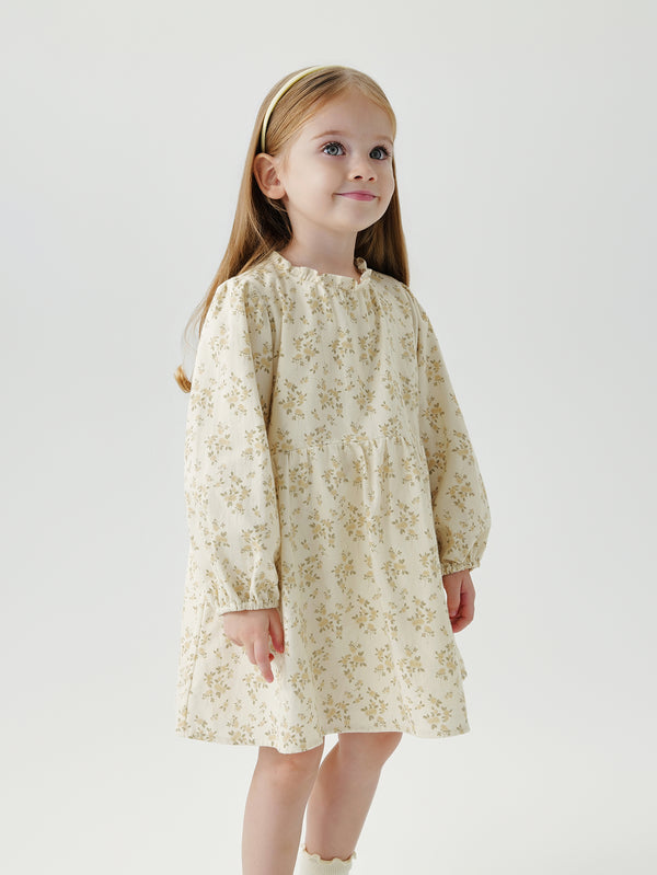 MARC & JANIE Toddler Girl Floral Crew Neck Dresses 241102