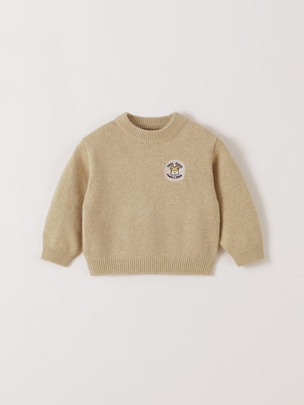 MARC & JANIE Toddler Boy Cozy Lightweight Wool Knit Pullover Sweater 551886