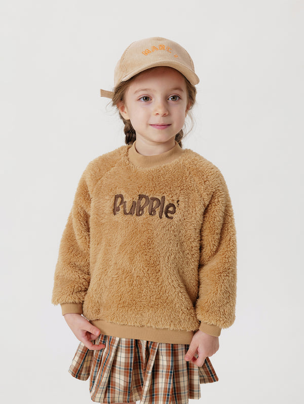 MARC & JANIE Unisex Toddler Embroidered Monogram Fleece Sweatshirt 231287