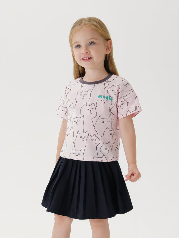 MARC & JANIE Toddler Girl Graffiti Printed T-shirt 230686