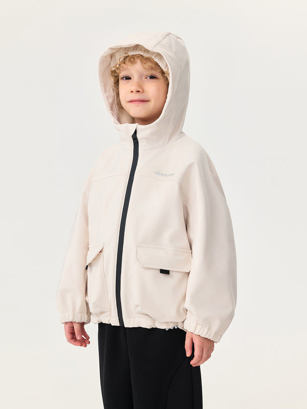 MARC & JANIE Toddler Kids Boy Windproof Outdoor Softshell Fleece-Lined Jacket 551339