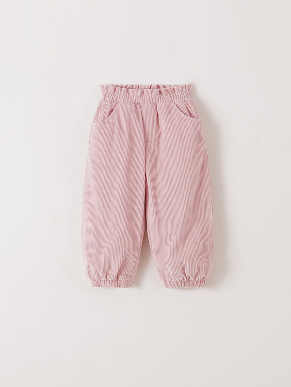MARC & JANIE Toddler Kids Girl Cotton Corduroy Fleece Jogger Pants 551803