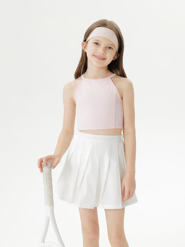 MARC & JANIE Kids Girl Cooling UV Protection Halter Sports Tank Top 550380