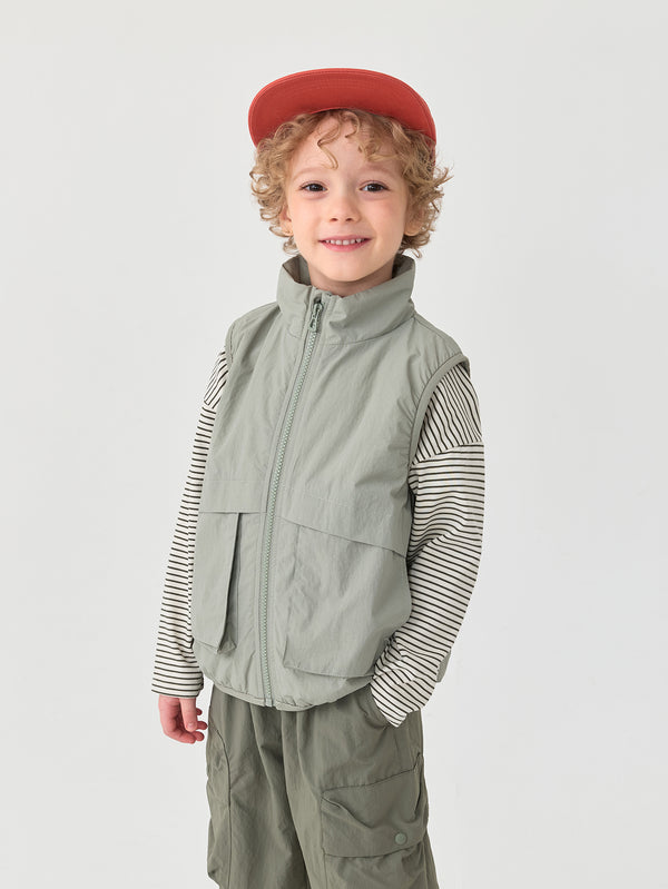 MARC & JANIE Toddler Boy Lightweight Durable Outdoor Padded Vest 551358
