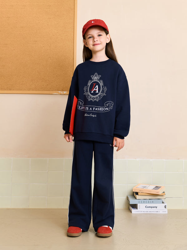 MARC & JANIE Kids Girl Soft Casual Preppy Outfit Set 551537