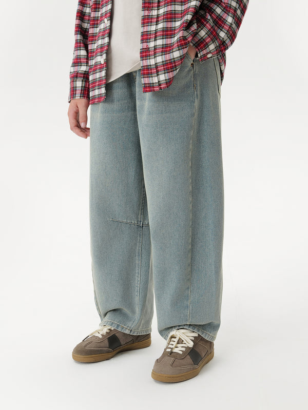 MARC & JANIE Kids Boy Retro Denim Baggy Jeans Bottoms 551273