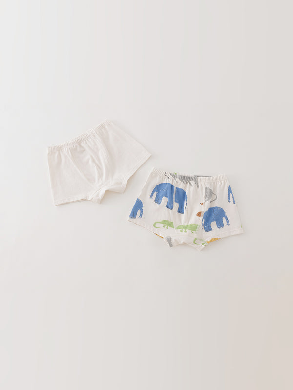 MARC & JANIE Toddler Kids Boy 2-Pack Fun Graffiti Cotton Underwear 551857