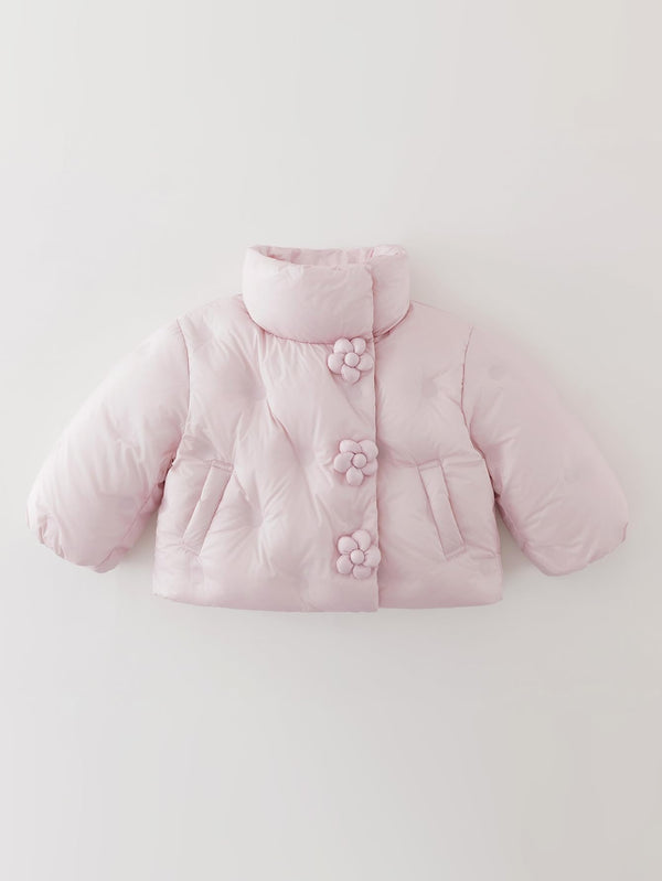 MARC & JANIE Toddler Girl Floral Lightweight Puffer Down Jacket 551707