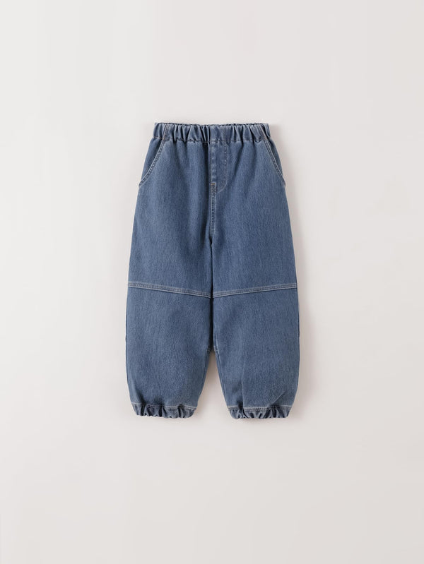MARC & JANIE Kids Boy Fleece Lined Denim Jogger Pants 551286