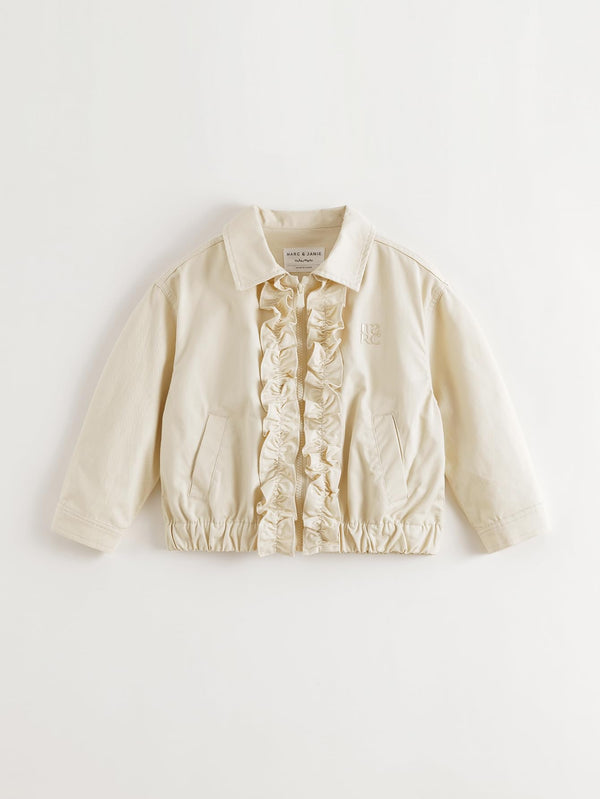 MARC & JANIE Kids Girl Retro High Stretch Sports Jacket 551702