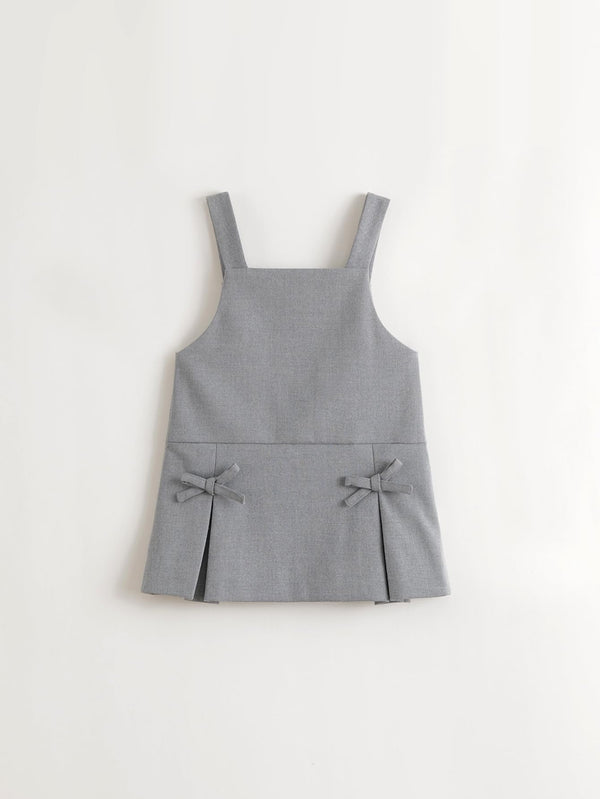 MARC & JANIE Toddler Girl Bowknot Preppy Suspender Dress 551656