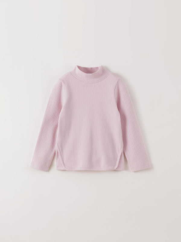 MARC & JANIE Kids Girl Thermal Fleece Turtleneck Shirt 551223