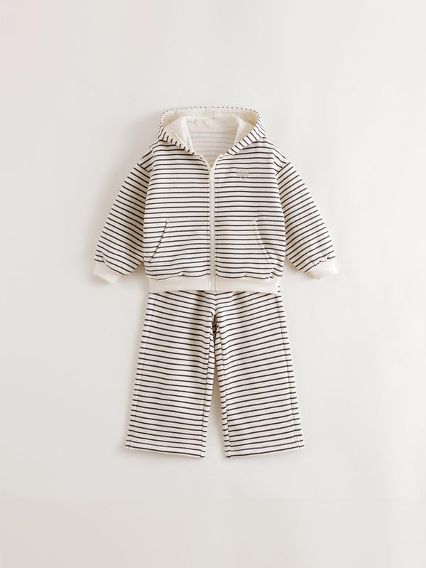 MARC & JANIE Kids Girl Comfortable Easy Stripe Set 551535