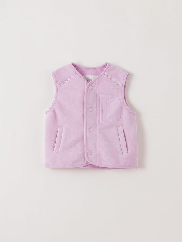 MARC & JANIE Toddler Boy Thermal Fleece Reversible Vest 551376