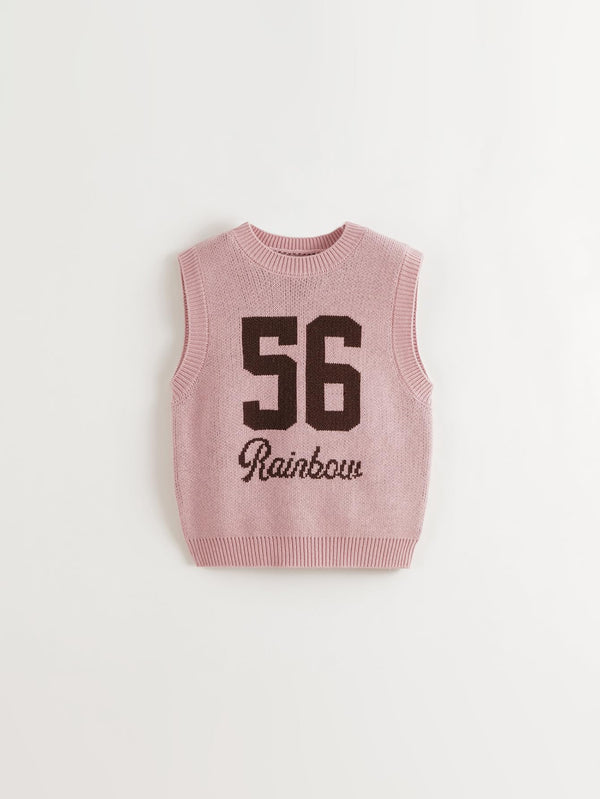 MARC & JANIE Unisex Kids Floral Soft Knit Vest 551815