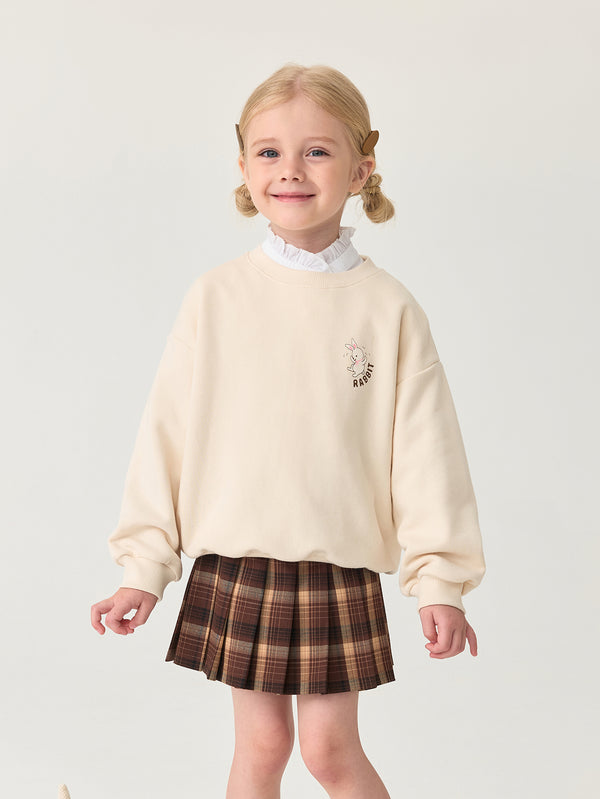 MARC & JANIE Toddler Girl Sweet Bunny Soft Touch Sweatshirt 551190