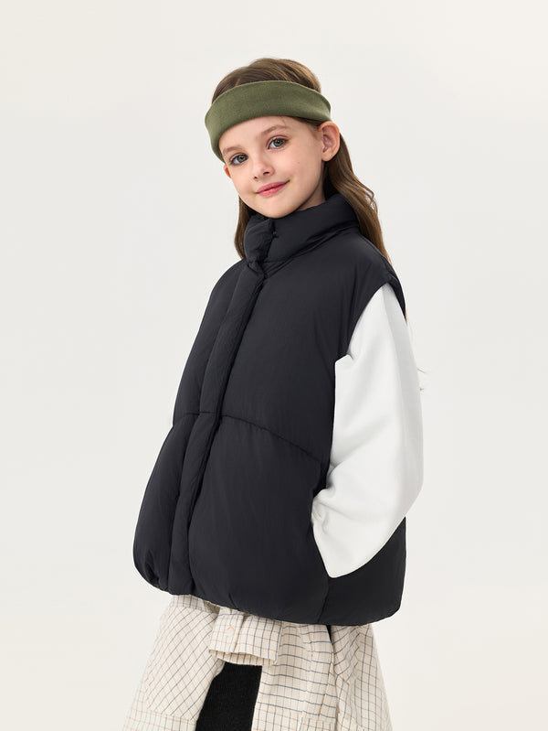 MARC & JANIE Kids Girl Water-Repellent Thick Warm Down Jacket Vest 551762