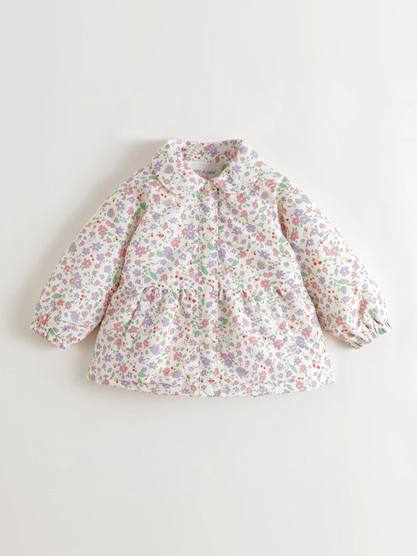 MARC & JANIE Toddler Girl Fresh Floral Padded Jacket 551582