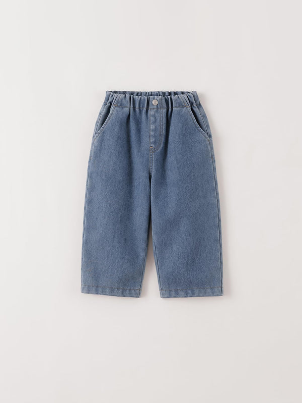 MARC & JANIE Toddler Boy Fleece Lined Straight Denim Pants 551315