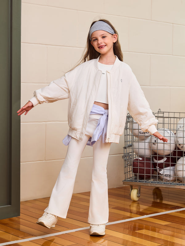 MARC & JANIE Unisex Kids Soft Stretch Flared Pants 551723