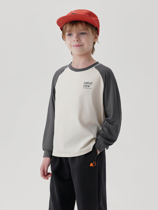 MARC & JANIE Toddler Boy Color Block Raglan Sleeve T-Shirt 240138