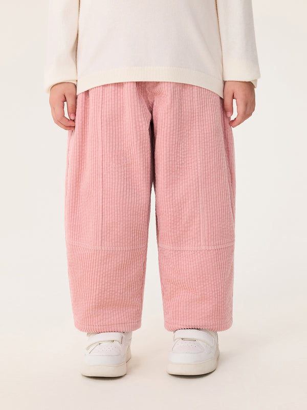 MARC & JANIE Toddler Girl Quilted Corduroy Carrot Pants 551801