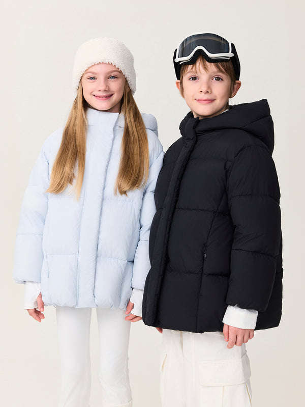 MARC & JANIE Kids Girl Water-Repellent Thick Hooded Warm Down Jackets & Coats 551818