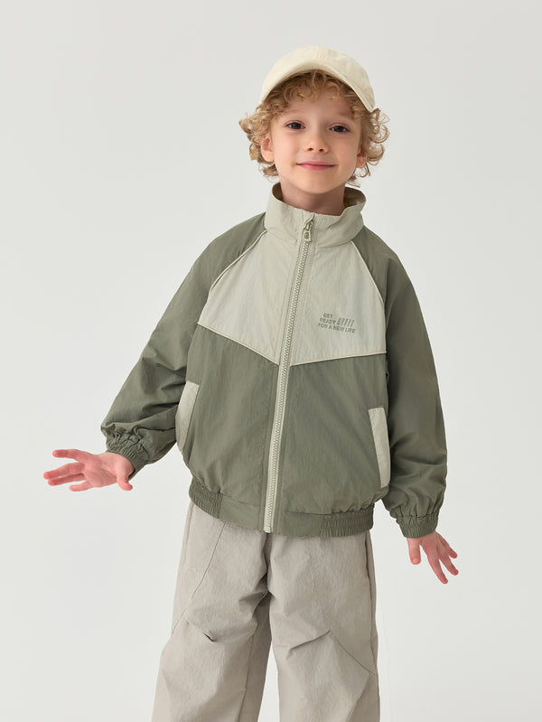 MARC & JANIE Toddler Boy Lightweight Durable Colorblock Jacket 551758