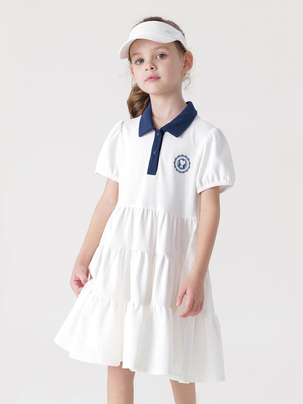 MARC & JANIE Toddler Kids Girl Quick Dry Athletic Polo Dresses 550509