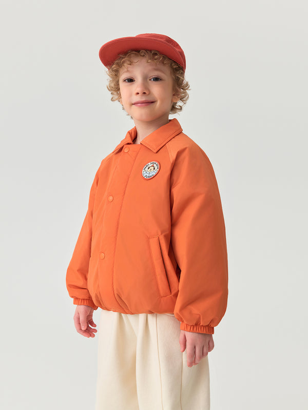 MARC & JANIE Toddler Boy Fluorine-Free Water-Repellent Vintage Coach Jacket 551356