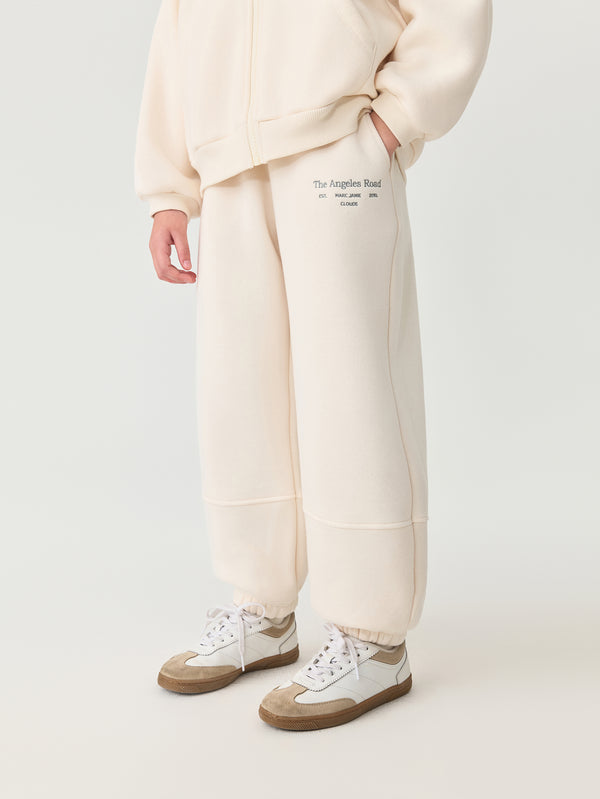 MARC & JANIE Kids Girl Thick Fleece Campus Sweatpants 551553