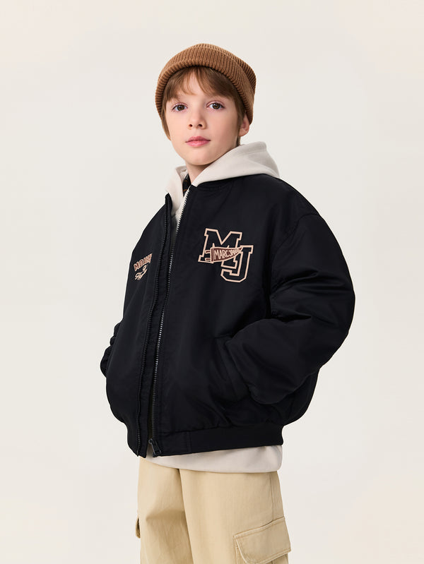 MARC & JANIE Kids Boy Vintage Racing Quilted Baseball Jacket 551252
