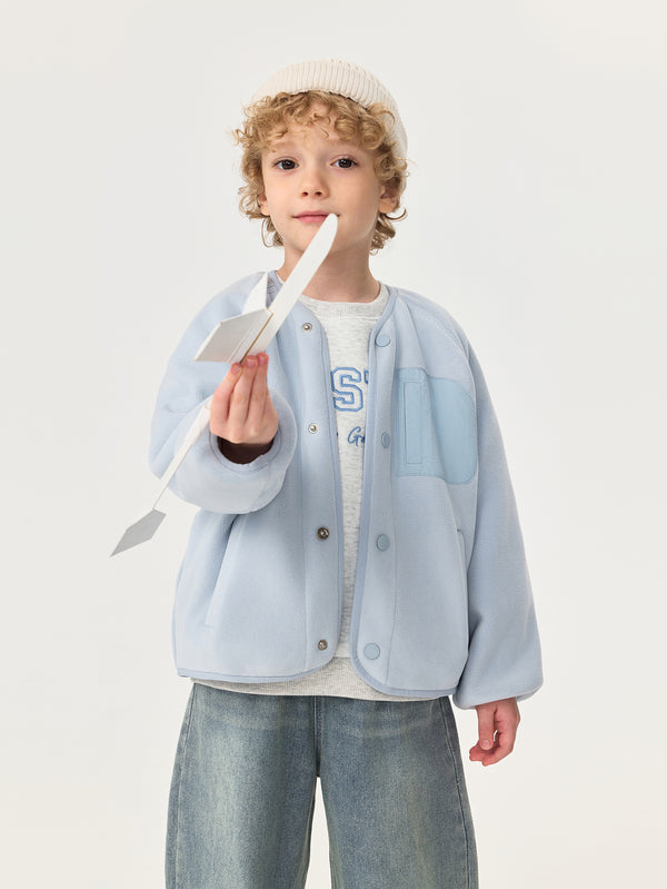 MARC & JANIE Toddler Boy Thermal Fleece Reversible Jacket 551373