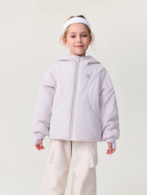 MARC & JANIE Kids Girl Lightweight Hooded Quilted Jacket 551563