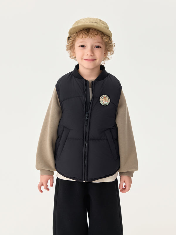 MARC & JANIE Toddler Boy Bear Print Down Vest 551677