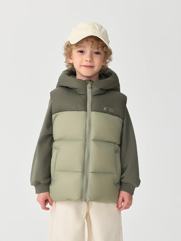 MARC & JANIE Unisex Toddler Colorblock Thick Down Vest 551686