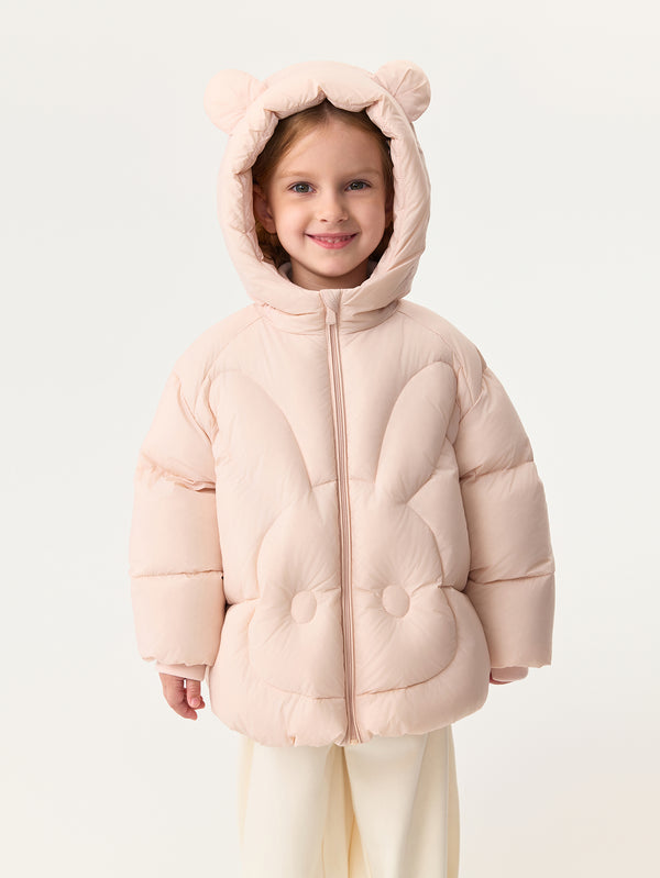 MARC & JANIE Toddler Girl Rabbit Cloud Soft Down Jacket 551711