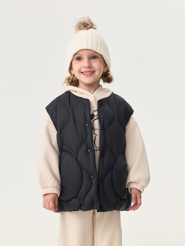 MARC & JANIE Toddler Girl Cloud Soft Lightweight Down Vest 551712