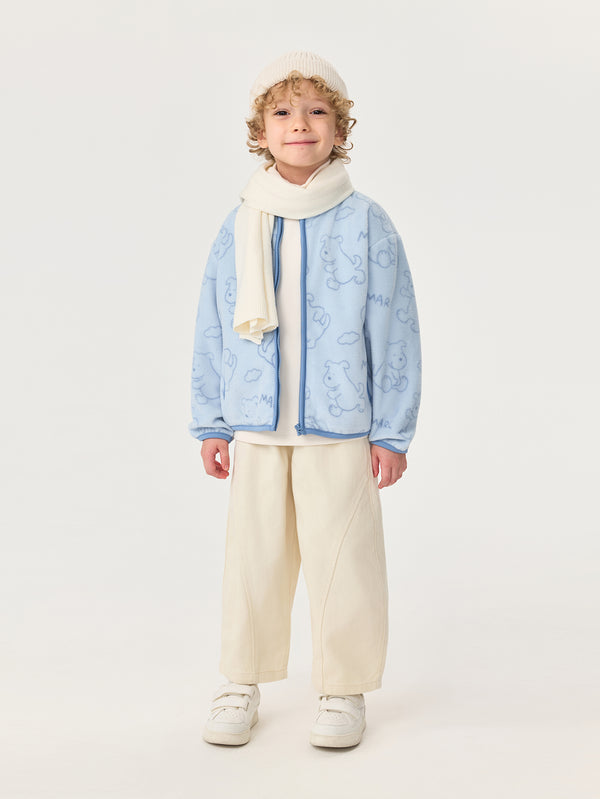 MARC & JANIE Unisex Toddler Animal Print Fleece Jacket 551826