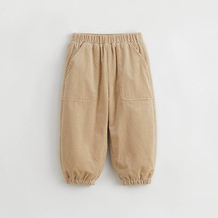 MARC&JANIE Boys Corduroy Warm Drawstring Pants Kids Winter Pants for Winter 231971 - MARC&JANIE