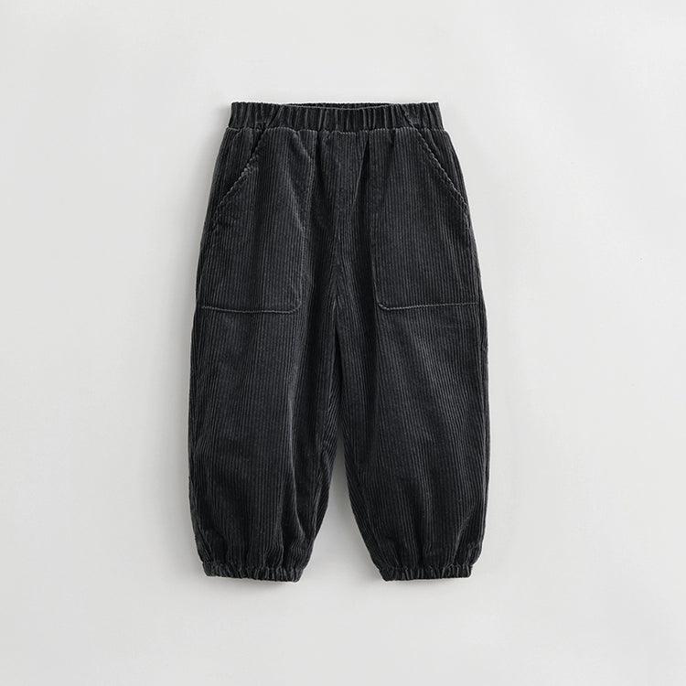 MARC&JANIE Boys Corduroy Warm Drawstring Pants Kids Winter Pants for Winter 231971 - MARC&JANIE
